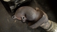 Соединитель турбины с приемной трубой, OPEL (20Turbo, 22Turbo)