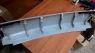 Накладка крышки багажника MITSUBISHI OUTLANDER XL, PEUGEOT 4007, CITROEN C-CROSSER (2007-2012) пластик