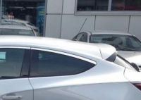 Стекло задней четверти, Астра J GTC, хром. молдинг, ант