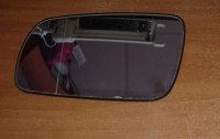 Зеркальный элемент VAG VW BORA, GOLF IV, LUPO, PASSAT B5 (97-05) (с обогревом) L
